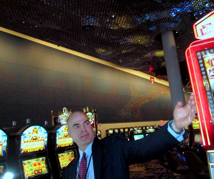 Yonkers Empire City Casino General Counsel Tim Rooney Jr. gave a tour of the casino&#x27;s nearly completed $50 million expansion. 