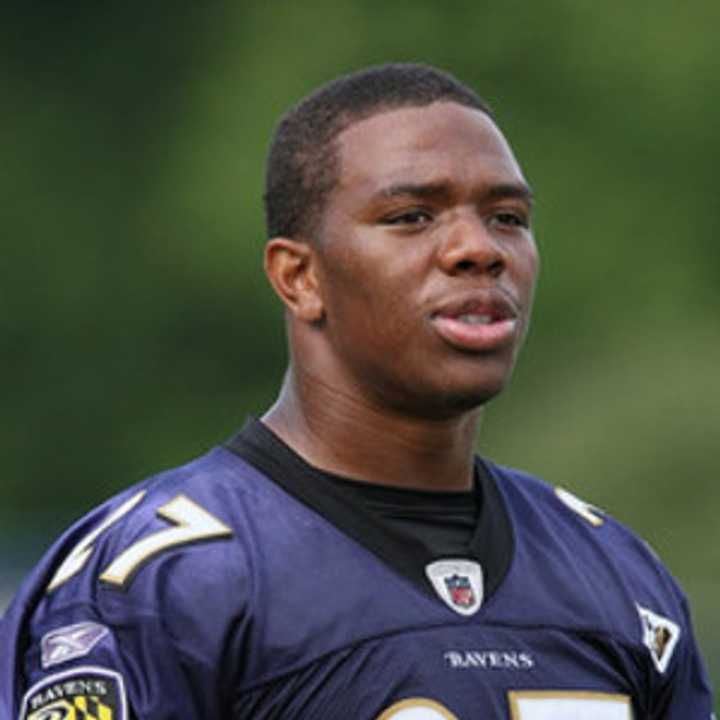 Former New Rochelle High School football star and current Baltimore Ravens running back Ray Rice will play in his first Super Bowl Sunday.