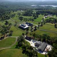 <p>This is an aerial view of the nearly 300 acres of Grand Central Farm in North Salem.</p>