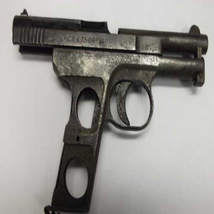 A gun was found on the General Motors property in Sleepy Hollow.