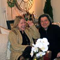 <p>Roberta Ball and Manny DeMagistris own BB Abode in North Salems historic Union Hall.</p>