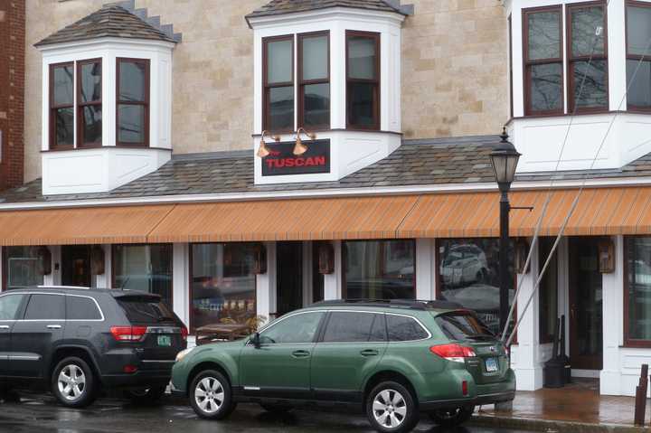 New Canaan Police are investigating the reported theft of items from the closed Tuscan restaurant on Main Street. 