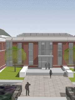 Newly Renovated New Canaan Town Hall Holding Dedication