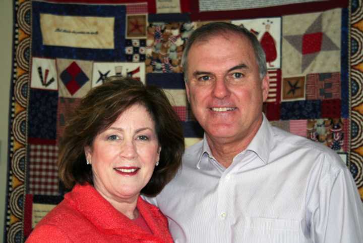 New Canaan&#x27;s Mary Fetchet, shown here with her husband Frank, told the NY Daily News she was upset to hear her son&#x27;s voice used in the film &quot;Zero Dark Thirty.&quot; 