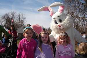 Hunt For Easter Eggs In Yorktown's Downing Park