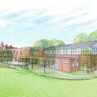<p>An artist&#x27;s rendering shows what the gymnasium will look like upon completion in Tuckahoe. </p>