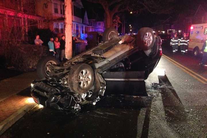 One man was injured and another was charged with DUI after a rollover accident in Fairfield late Saturday night. 