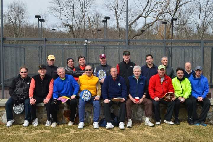 A total of 16 players competed in the Easton Racquet Club&#x27;s tournament Sunday.