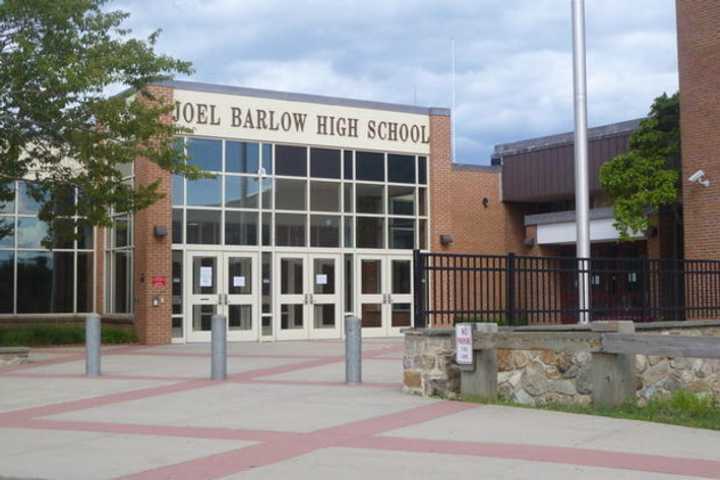 Joel Barlow High School is closed Monday.