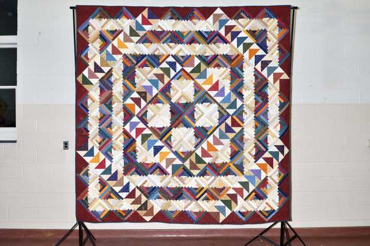 Buy a raffle for this quilt and help support the Pound Ridge Fire Department.