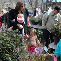 <p>No leaf is left unturned as Easter egg hunters hit their stride at Hilltop Farms in Croton.</p>