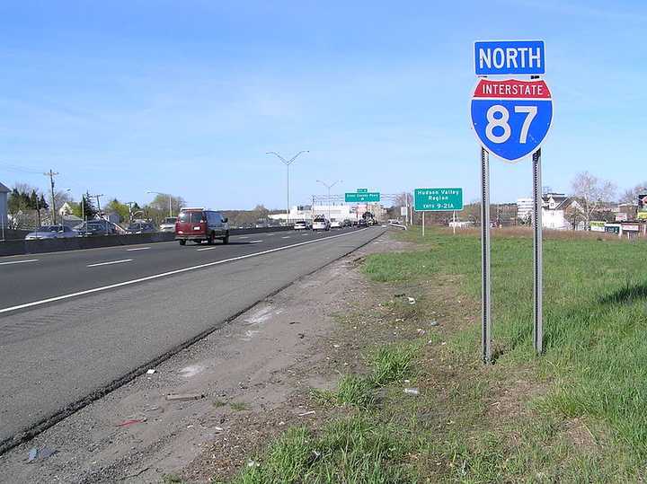 The northbound I-87 Exit 6 off ramp (not pictured) in Yonkers will be closed overnight Wednesday, Jan. 20, and Thursday, Jan. 21. Motorists will be advised to follow the detour and take Exit 6A (Stew Leonard Drive).