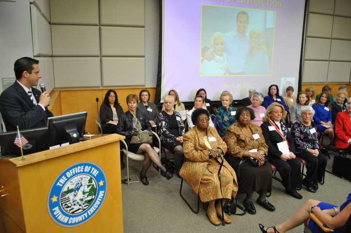 Sen. Greg Ball&#x27;s first annual Women of Distinction Hall of Fame ceremony was held in 2012.