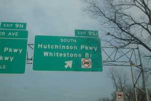 Westchester County, State Disagree On Fallen Harrison Road Sign
