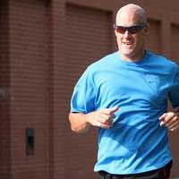 <p>Norwalk&#x27;s Eric Opdyke, a former hammer thrower, will run his first Boston Marathon on Monday.</p>