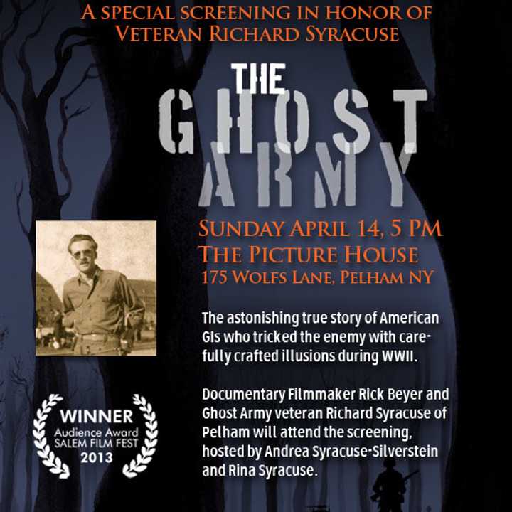 &quot;The Ghost Army&quot; will be screened at the Picture House in Pelham at 5 p.m. Sunday. 