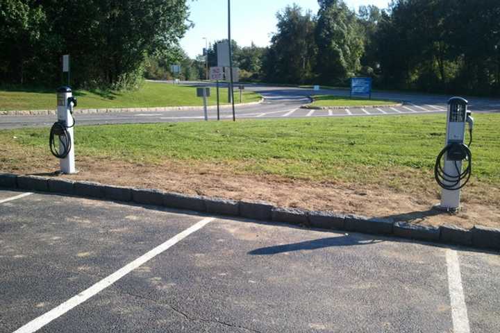 Purchase Company Receives Car-Charging Stations From State