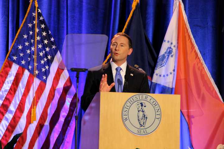 County Executive Rob Astorino delivers his 2013 State of the County Address on Tuesday night. 