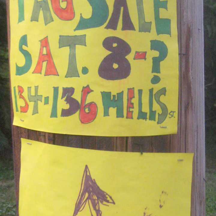 Several tag sales are taking place around the area this weekend.