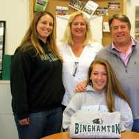 <p>Pleasantville lacrosse player Caroline Fraylick will compete with SUNY Binghamton next year.</p>