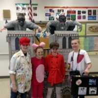 <p>The Fairfield-based team practices its routine for the Odyssey of the Mind World Finals.</p>