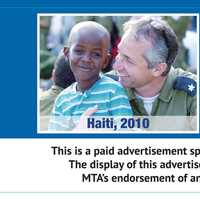 <p>The pro-Israel ads are sponsored by the non-profit group StandWithUs.</p>