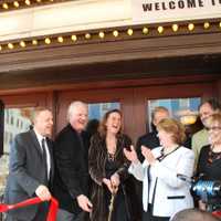 <p>Dozens of people attended Wednesday afternoon&#x27;s Paramount reopening in Peekskill.</p>