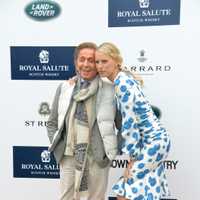 <p>Christian Porta, chairman and CEO of Chivas Brothers, and model Karolina Kurkova</p>