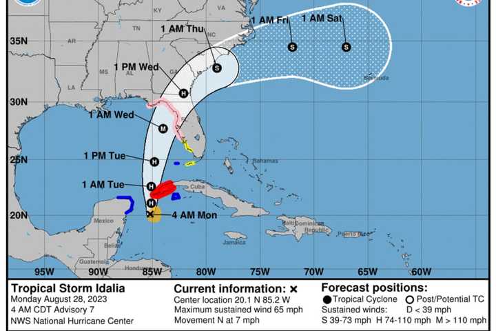 Tropical Storm Idalia Expected To Become Major Hurricane: Latest Projected Path, Timing