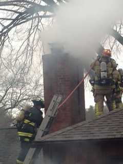 Three Fire Departments Put Out Chimney Blaze, Save Trumbull House