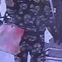 <p>Surveillance footage of the wanted man</p>