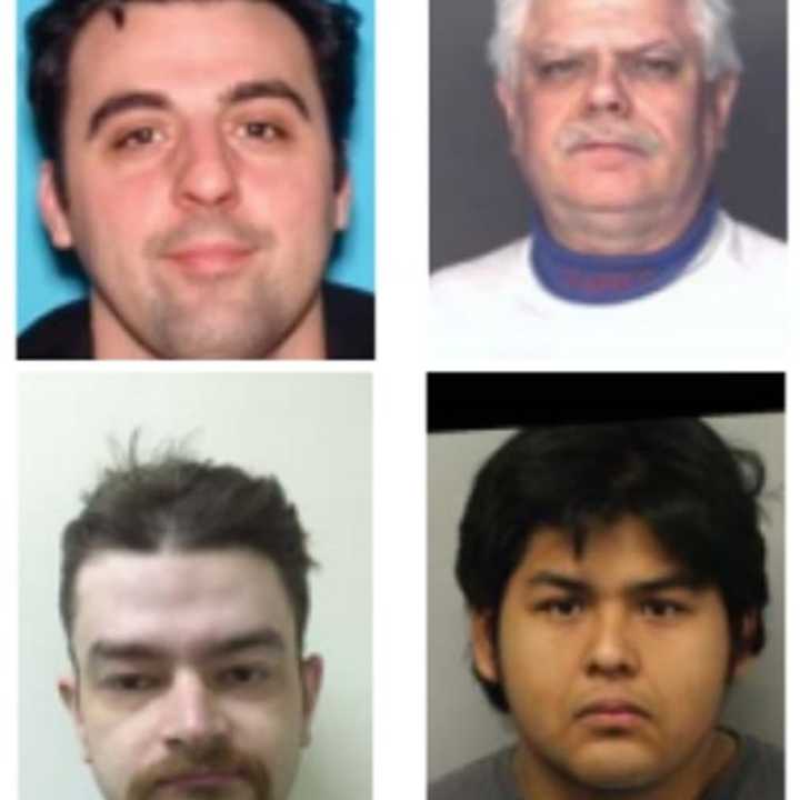 Clockwise (from top left): Jeffrey Mace, Alfredo Vincente, Hector Romero, Jared Allen