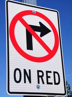 Westport To Remove "No Turn On Red" Signs From Two Intersections