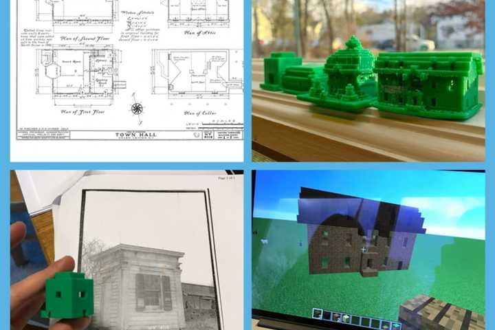 North Salem Students Make 3D Printing Versions Of Local Landmarks