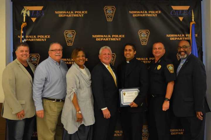 Norwalk Police Department Welcomes New Chaplain