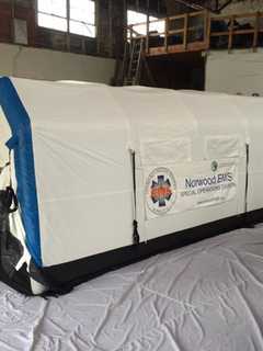 Norwood EMS Picks Up New Special Operations Shelter