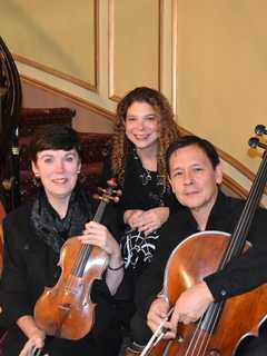 The Hobart Trio Performing Concert At Fort Lee Library