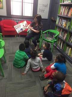 Nyack Library Director Reads With The Rotary Club
