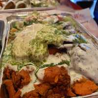 <p>Falafel platter.</p>