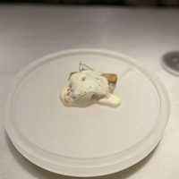 <p>Turbot tasting dish.</p>