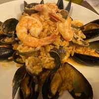 <p>Seafood risotto</p>