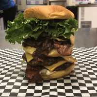 <p>The Ben&#x27;s 10 Ultimate burger</p>