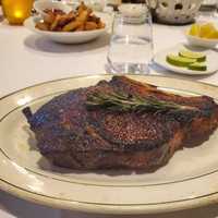 <p>The ribeye steak.</p>