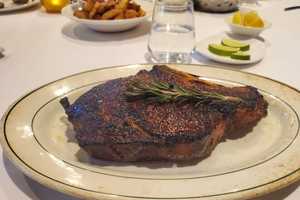 Long Island Eatery Known For 40-Ounce Prime Tomahawk Steak, Outdoor Dining
