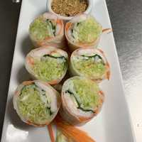 <p>Sushi roll.</p>