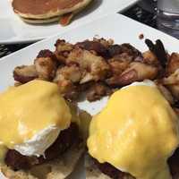 <p>Burger Benedict</p>