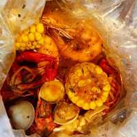 <p>A seafood boil.</p>