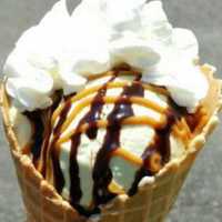 <p>A homemade guacamole ice cream cone from The Guac Spot in Little Falls.</p>