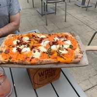 <p>Another wood-fire pizza.</p>