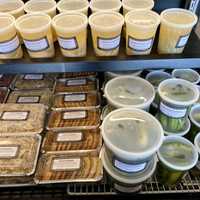 <p>The takeout deli case.</p>